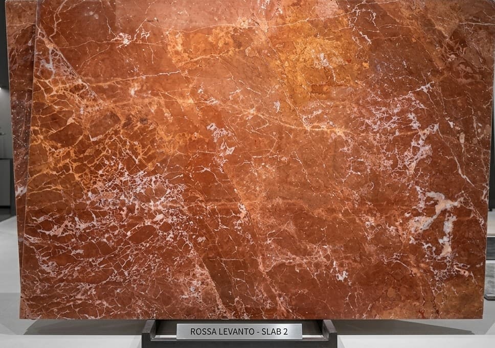 Rossa Levanto slab by Kristone Global LLP